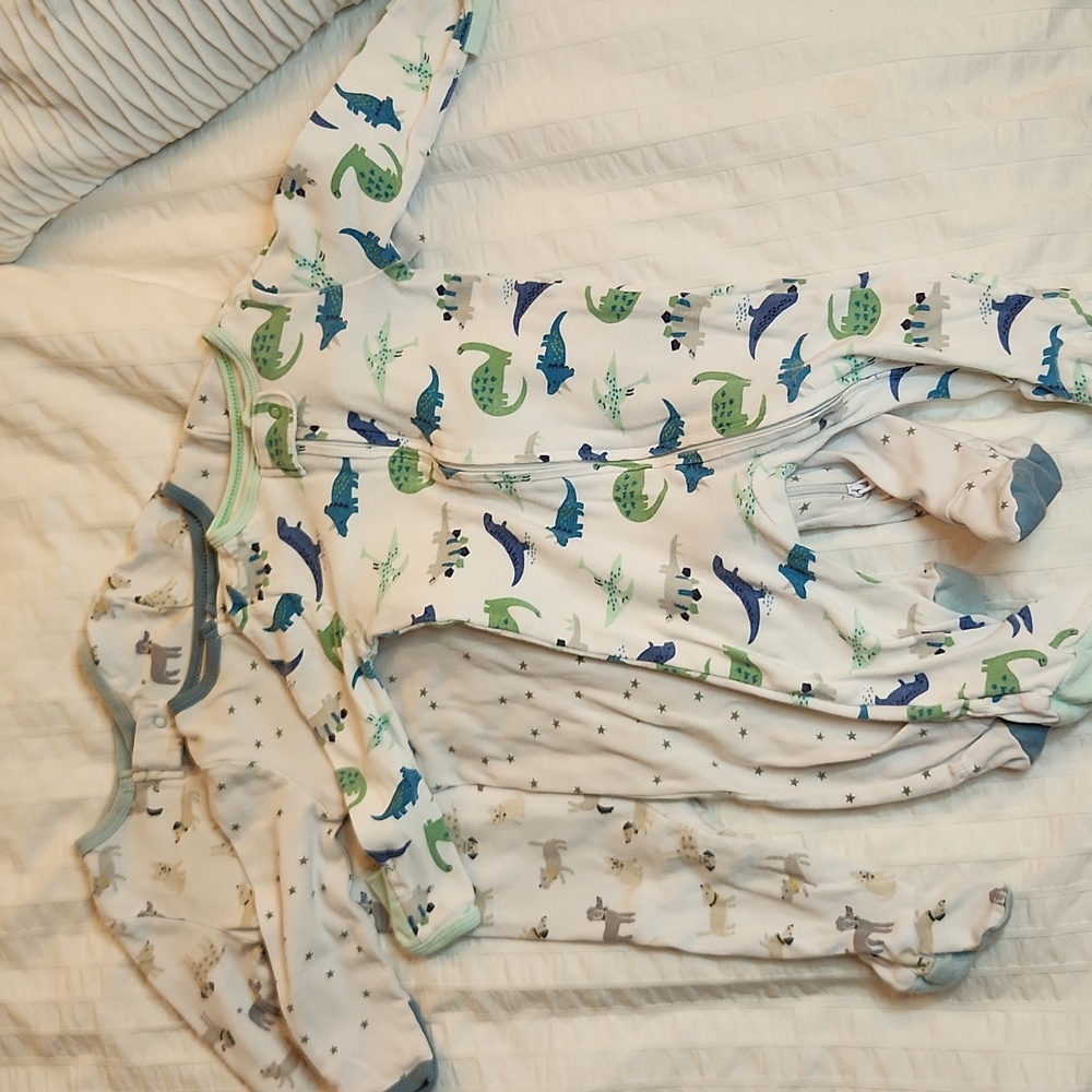 Cloud Island 3 pack pajamas